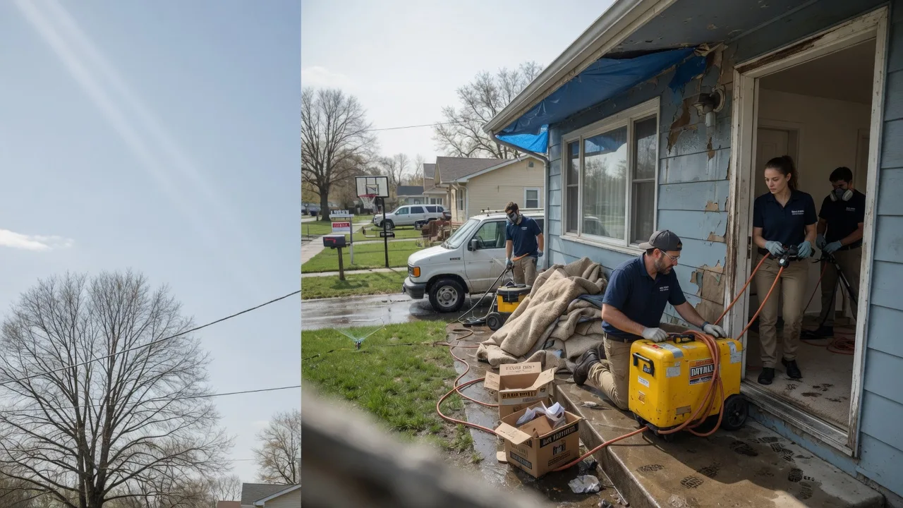 Basement Flood Cleanup in Frederick, PA near me